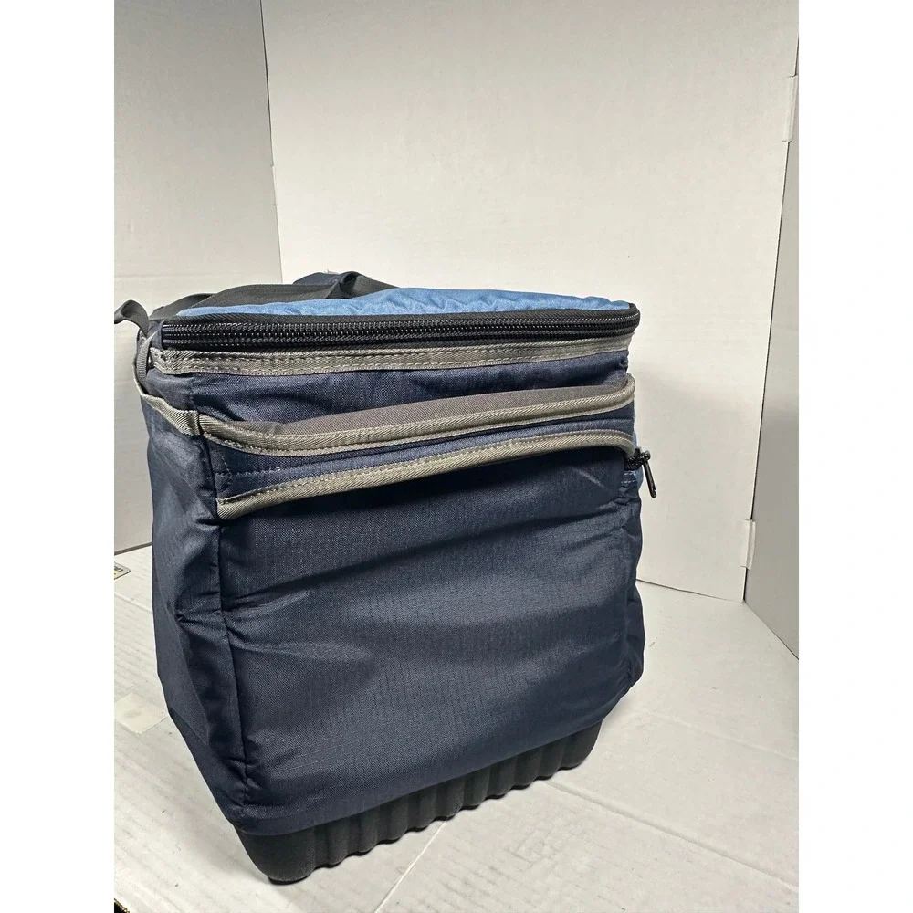 REI Co-op Soft Sided Insulated Cooler Bag Blue Navy Molded Bottom 765259 S08